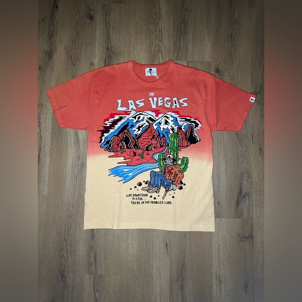 Warren Lotas Promised Land Retro ‘Ombre’ T-Shirt